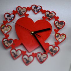 srcesat-2095.jpg Romantic watch, couple watch, frame photo watch, wall watch, love watch, watch idea, couple love romatic, romantic gift