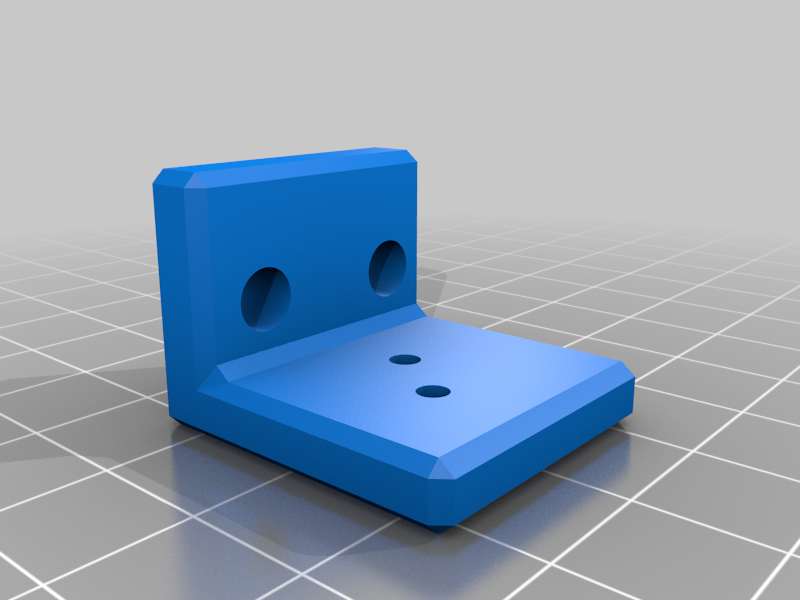 X_carriage_drag_chain_fixed_support.png STL file CNC Lathe 450mm "Iron worm"・3D printable model to download, francescangelif