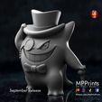 clay-copy.jpg Gentleman Gengar - Presupported + Multimaterial ready
