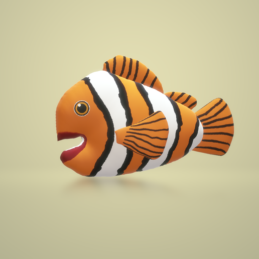 Modern Nemo - 3D model önizlemesi