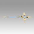 3.jpg Granblue Fantasy Zeta Spear Cosplay Weapon Prop replica