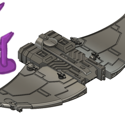Protector-supported.png STL file Tau Cruiser (Supported)・3D print design to download, Italianmoose