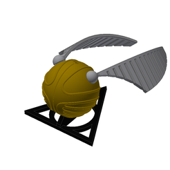 SNITCH PUZZLE.png 3D file Golden snitch Puzzle・3D printing template to download