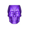 objj.obj Deadpool Skull Matte for 3d printing