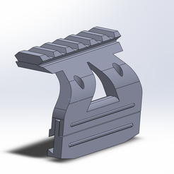 overview.png STL file Airsoft SVD dragunov scope mount・3D printing template to download