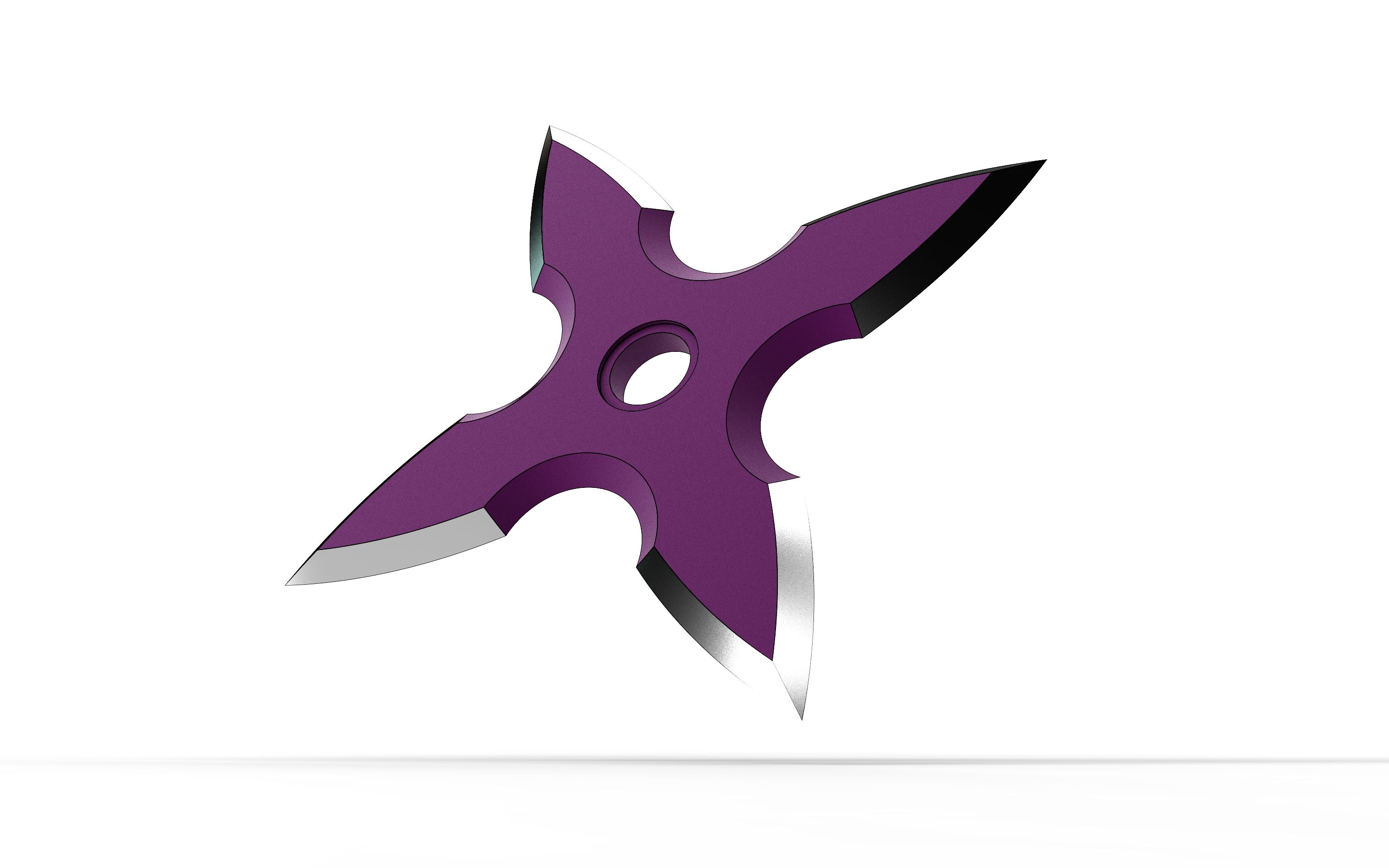 STL file Ninja Shuriken・3D printing idea to download・Cults