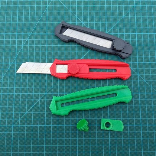 Box Cutter Version 2 (Stanley Cutter) 3D model