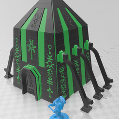 NP.png DIY - Necron Pyramid (Medium) - WH40k