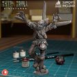 StuckScarecrow.jpg STL file Scarecrow pack - [Pre-Supported]・3D printer model to download, TytanTroll_Miniatures