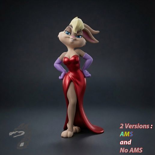 lola bunny red dress Lola Bunny Red Prom Dress