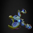 Symmetra_Gun_11.png STL-Datei Overwatch 2 Symmetra-Waffe für Cosplay・Design für den 3D-Druck zum Herunterladen