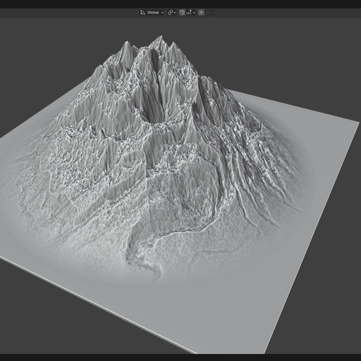 🌋 Volcano 2・ STL File for 3D printing・Cults