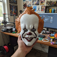 Aura3D_614848.png IT Masque Pennywise - Accessoire magnétique portable en 2 parties