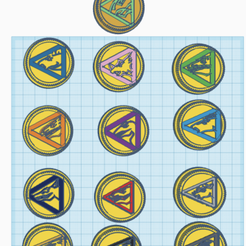 Dinocharge-Symbols.png Power Rangers DIno Charge/Zyuden Sentai Kyoryuger Dino Coins