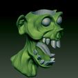 2.jpg zombie pencil holder + decorative sculpture / portalapapiz de zombie + escultura decorativa + es