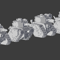 Goblin-Tanks-v2.png 3D file Da Pale Goblin Tank・3D printer design to download