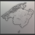 Mallorca-14.png Mallorca / Majorca 3D Relief