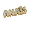 Anais-2.jpg BRIGHT SIGN WITH ANAIS' NAME
