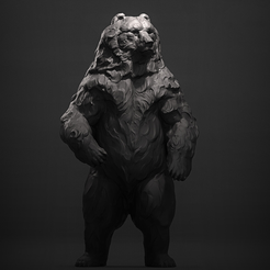 StandingBear1.png Standing Grizzly Bear