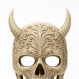 mascara-calavera-cuernos.png Venetian Mask with Horns