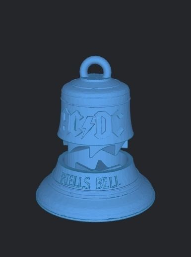 Archivo STL GRINDER HELL BELL AC-DC GRINDERKING 70X70X66MM EASY PRINT ...