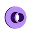bearing_bush_pin.stl Ender 3v2 Spool Filament Upgrade with Roller Bearing - Minimal Print