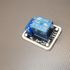 aa192b76491c6e0a5902663fc10a0b1c_display_large.jpg STL-Datei Mount-frame-plate for the Arduino relay module kostenlos・Modell zum 3D-Drucken zum herunterladen