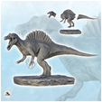 0-17.png Spinosauridae dinosaur (17) - High detailed Prehistoric animal HD Paleoart