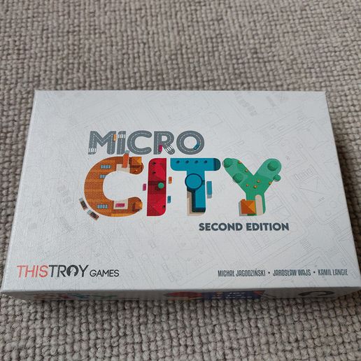 Micro City - Boardgame insert