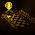 Rendu-jeu-échec-lowpoly-Retoucher.png Set Chess LowPoly