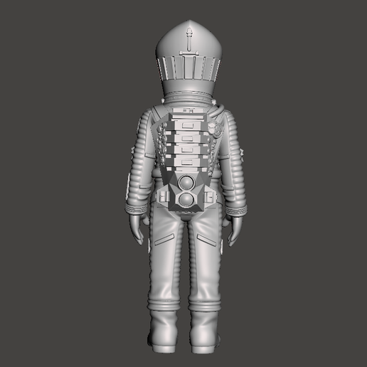 🎨 fan art space suit 2001 a space odyssey・ OBJ File for 3D