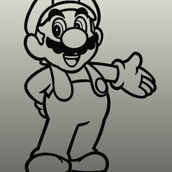 155.png Line art Mario 2 decoration, Wall decoration Mario 2