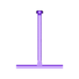 STREET LAMP CENTERED.stl STL file MODULAR WALL MOUNT DISPLAY FOR 1/64 DIECAST (HOT WHEELS, MATCHBOX, ETC)・3D printing model to download