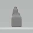 3.png Small Monk Seal 3D print model