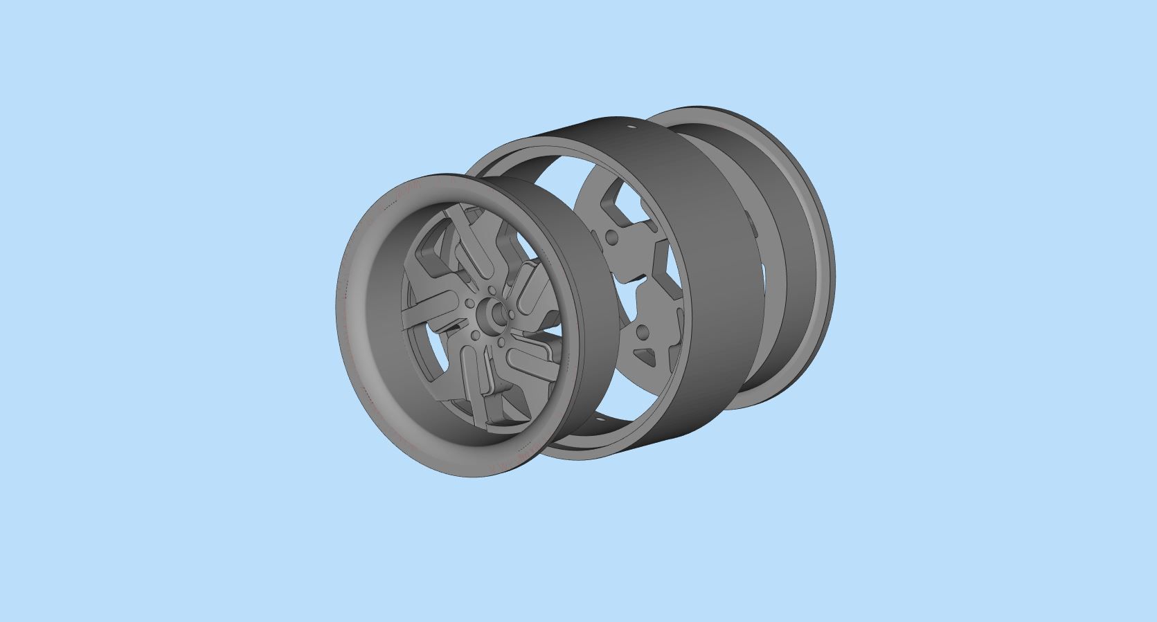 3D file Lowrider big wheels Donk Rims Gangster wheels 3D print・3D ...