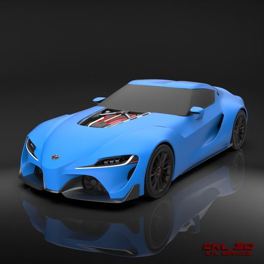 Toyota FT-1 Concept STL 3D model