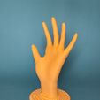 handy_hand_stand_b.jpg STL file handy hand stand & holder・3D printable model to download