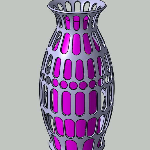 vase 3D model preview