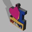 Captura.png Key ring I love France / porte-clés I Love France