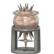 Spiky-Thurible-With-stand.png Ghost Inspired Spiky Thurible