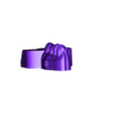 Unsectioned_LowerJaw.obj Digital Quadrant Model with 3Shape Articulator Interfaces