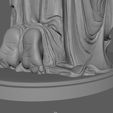 RENDER4.jpg Nativity Virgin Mary Praying Statue for Nativity Scene 3D print model