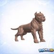 jpg_frame_14.jpg Chained Pitbull Spiked Collar Statue – RDW3D-QV8B0