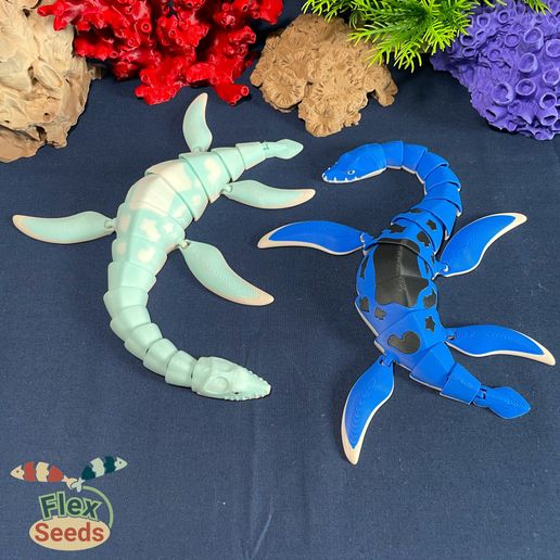 plesio_new-9.jpg Flexi Plesiosaurus, Nessie Mark-Ⅱ(Print-in-place)
