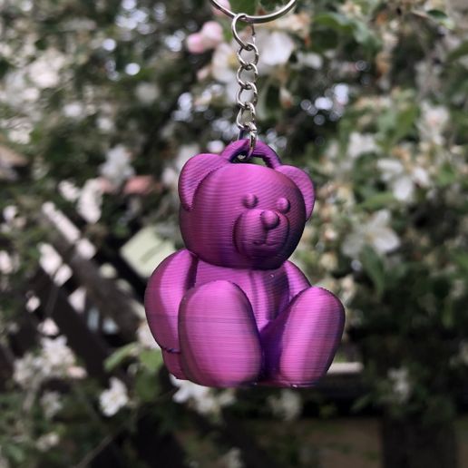 🧸 Teddy bear keychain, small bear, beautiful gift, comercial