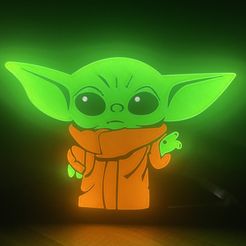 IMG_5017.jpeg STL file Baby Yoda Light・3D print object to download