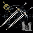 The-Witcher-steel-promo-2.png The Witcher Steel Sword AND Renfri's Brooch Add-on | Netflix | By Collins Creations 3D