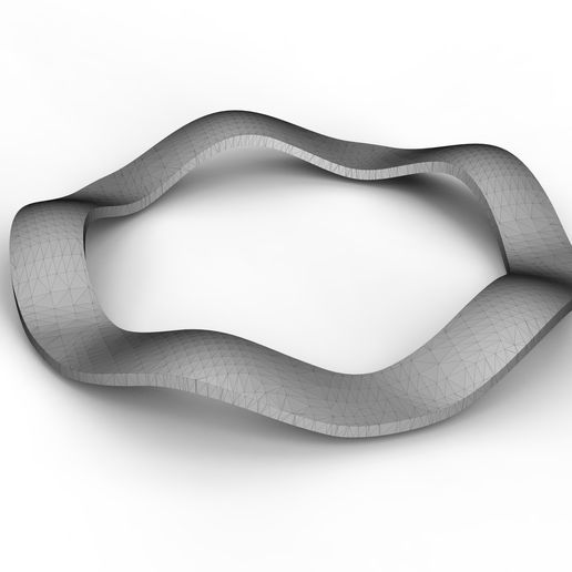 STL file Wave washer・3D printable model to download・Cults