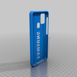 a217_flex_brand.png Free STL file Samsung Galaxy A21s a217 case・3D printing design to download