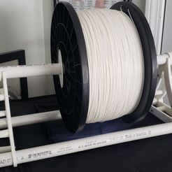 XL_Spool_Holder_3.jpg Free STL file XL Spool Holder (1KG, 3KG, and 5KG Spools)・Template to download and 3D print, jeremyjvaillant